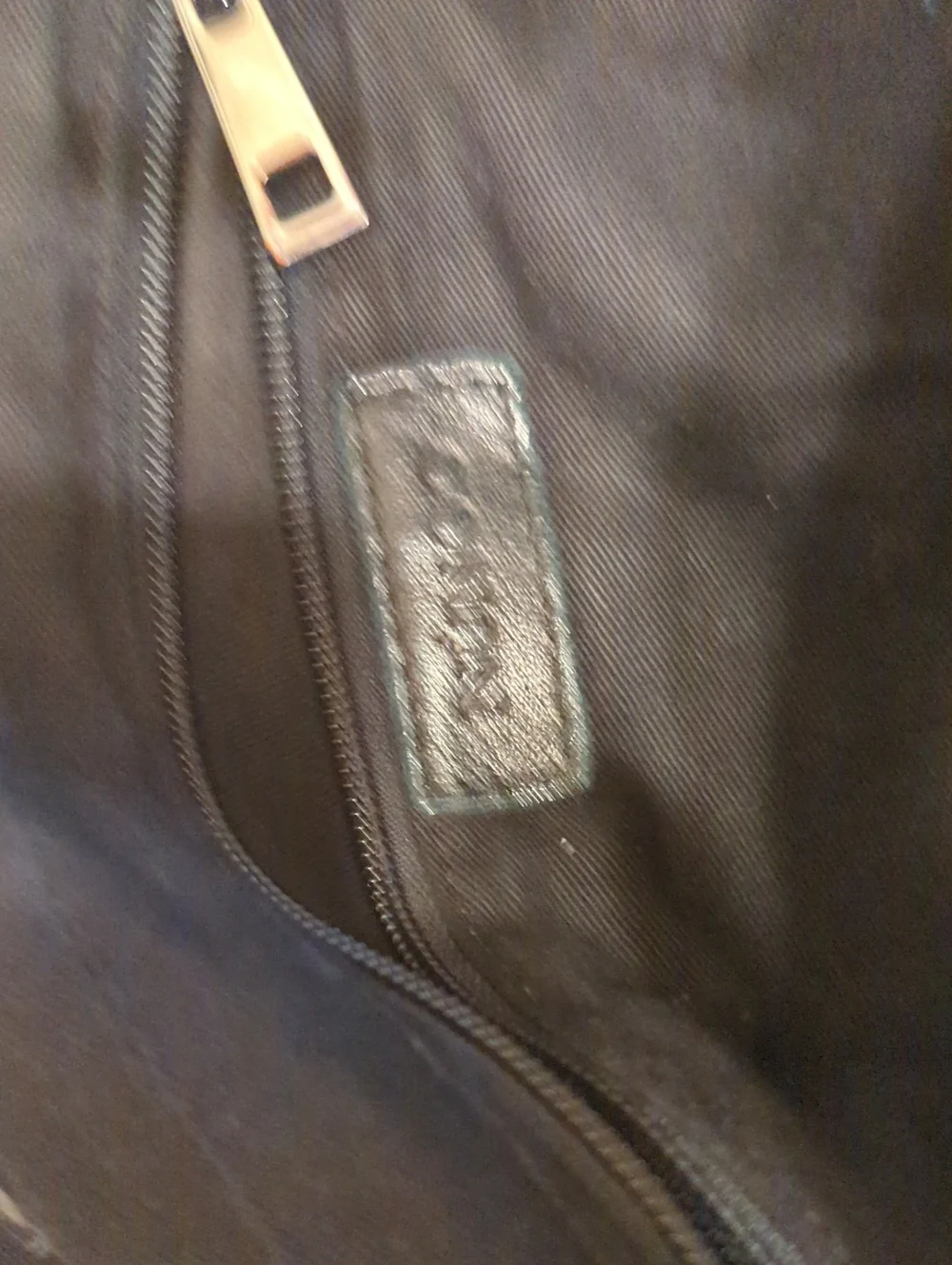Nunoo Mia Washed Black Leather Crossbody Messenger Bag